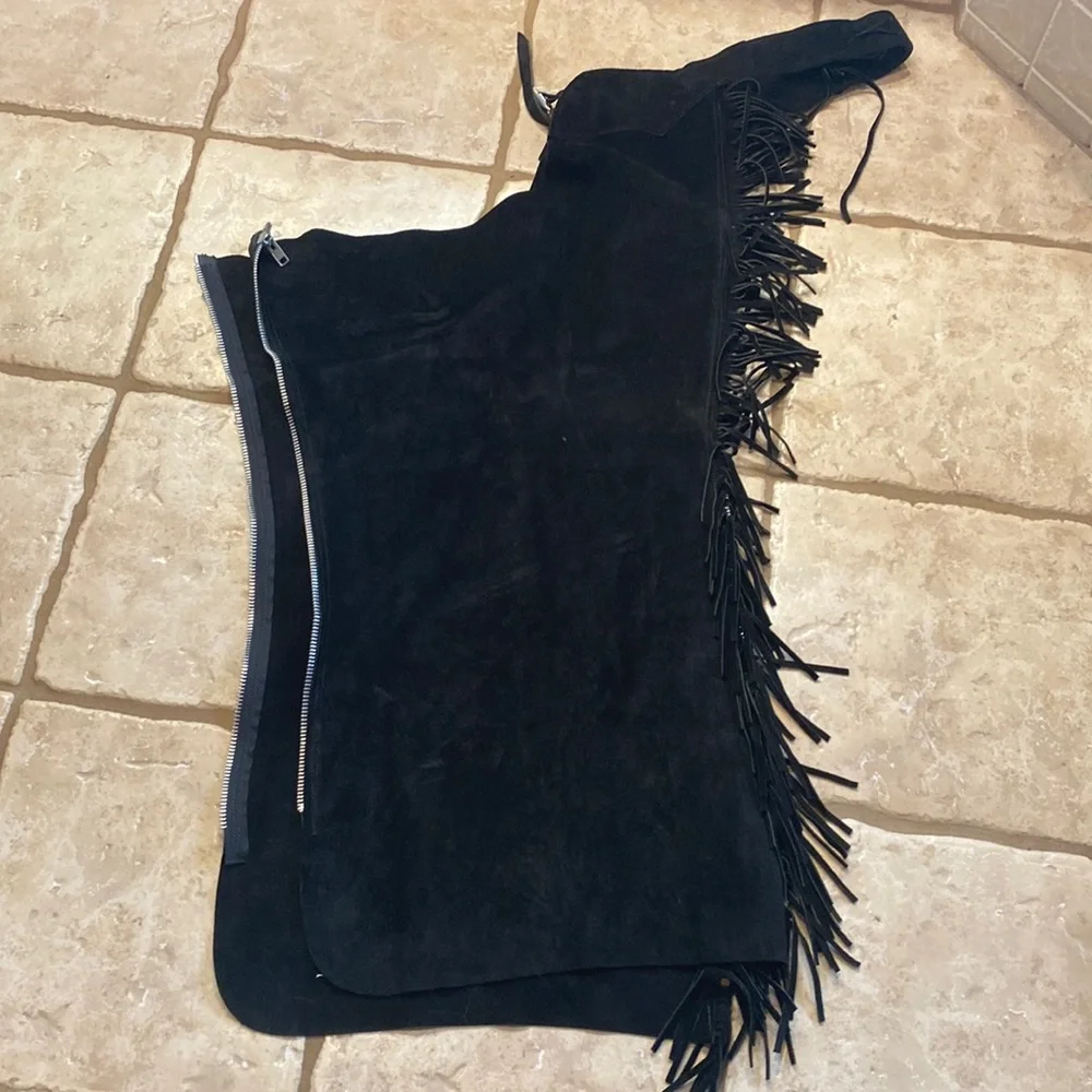 Black show chaps - Picture 1 of 7